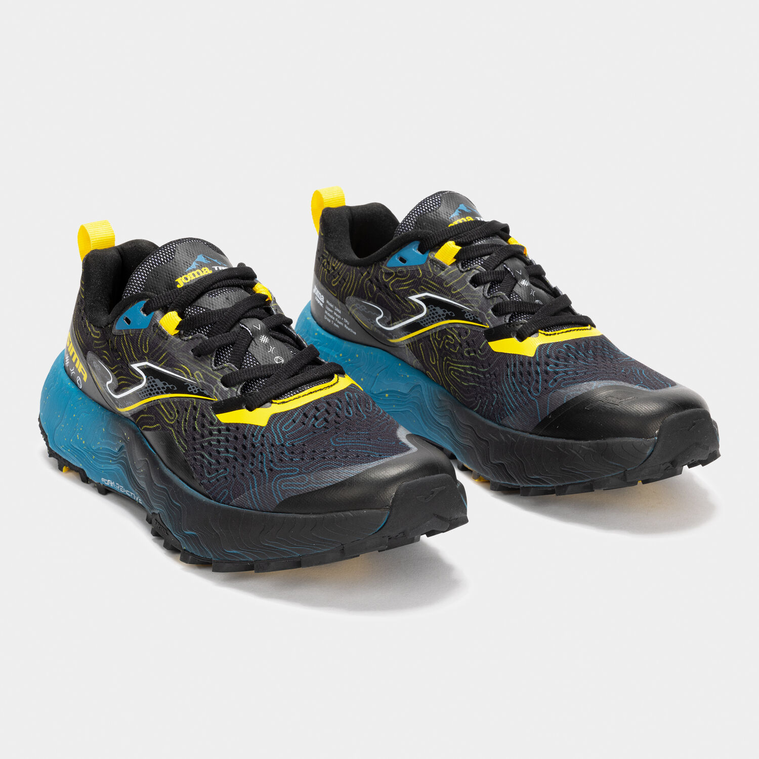 Zapatillas Trail Running Joma Sima Negro Azul - Imagen 2